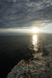 Zonsondergang over de Noordzee