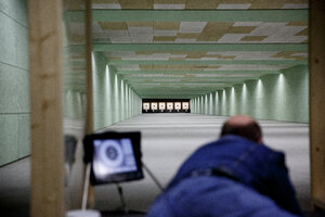 Schiettraining bij lokale schietclub