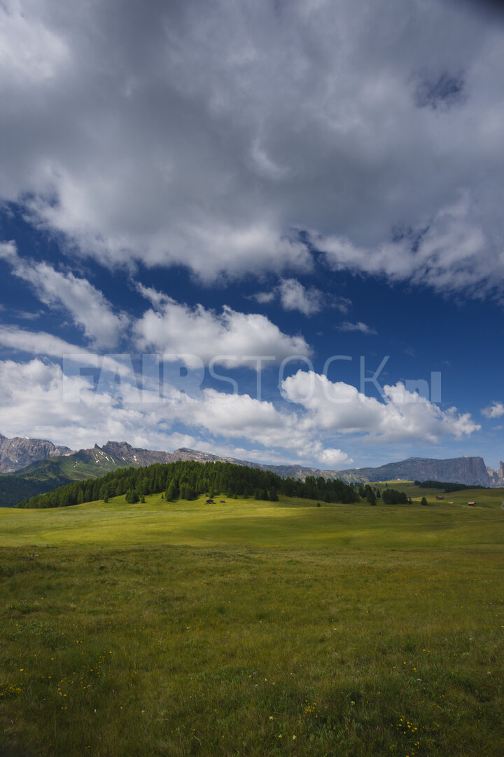 Adembenemend panorama van glooiende groene heuvels