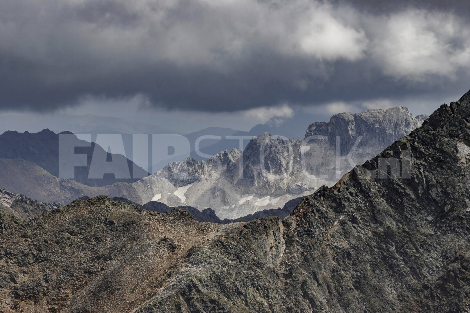 Laagstructuren in de Oostenrijkse Alpen