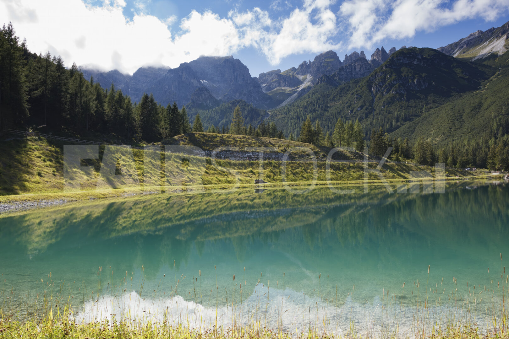 Panoramasee weerspiegeling in Schlick2000