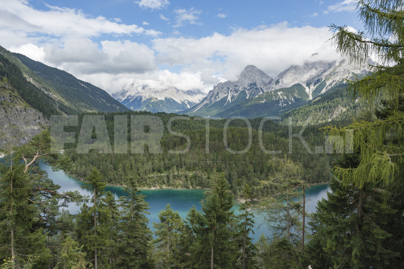 Blindsee: Alpenpanorama vanaf Fernpass